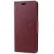 Чехол-книжка MERCURY Bravo Diary для Samsung Galaxy S9 (G960) - Wine Red. Фото 1 из 6