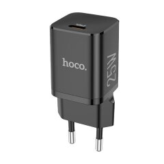Сетевое зарядное устройство Hoco N19 Rigorous PD (25W) - Black
