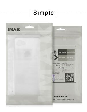 Силиконовый чехол IMAK UX-5 Series для Samsung Galaxy S23 Ultra (S918) - Transparent Black