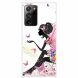 Силіконовий (TPU) чохол Deexe Life Style для Samsung Galaxy Note 20 Ultra (N985) - Girl and Butterfly