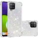 Силиконовый (TPU) чехол Deexe Liquid Glitter для Samsung Galaxy A22 (A225) / M22 (M225) - Shiny Hearts. Фото 1 из 7