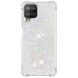 Силиконовый (TPU) чехол Deexe Liquid Glitter для Samsung Galaxy A22 (A225) / M22 (M225) - Shiny Hearts. Фото 3 из 7