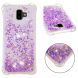 Силіконовий (TPU) чохол Deexe Liquid Glitter для Samsung Galaxy J6+ (J610) - Light Purple