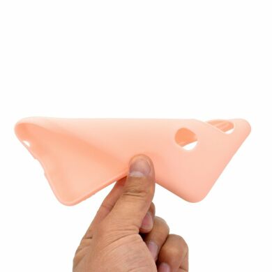 Силіконовий (TPU) чохол Deexe Matte Case для Samsung Galaxy A20e (A202) - Pink