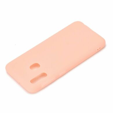 Силіконовий (TPU) чохол Deexe Matte Case для Samsung Galaxy A20e (A202) - Pink