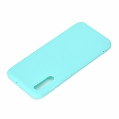 Силіконовий (TPU) чохол Deexe Matte Case для Samsung Galaxy A50 (A505) - Baby Blue