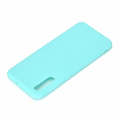 Силіконовий (TPU) чохол Deexe Matte Case для Samsung Galaxy A50 (A505) - Baby Blue