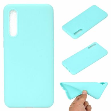 Силіконовий (TPU) чохол Deexe Matte Case для Samsung Galaxy A50 (A505) - Baby Blue