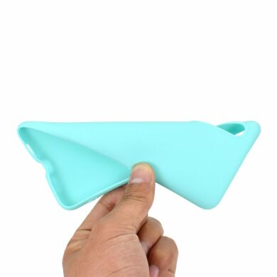 Силіконовий (TPU) чохол Deexe Matte Case для Samsung Galaxy A50 (A505) - Baby Blue