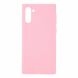 Силіконовий (TPU) чохол Deexe Matte Case для Samsung Galaxy Note 10 (N970) - Pink