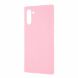 Силиконовый (TPU) чехол Deexe Matte Case для Samsung Galaxy Note 10 (N970) - Pink. Фото 2 из 3