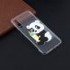 Силиконовый (TPU) чехол Deexe Pretty Glossy для Samsung Galaxy A7 2018 (A750) - Panda Holding a Bottle. Фото 5 из 7