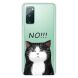 Силиконовый (TPU) чехол Deexe Pretty Things для Samsung Galaxy S20 FE (G780) - Cat Pattern. Фото 1 из 6