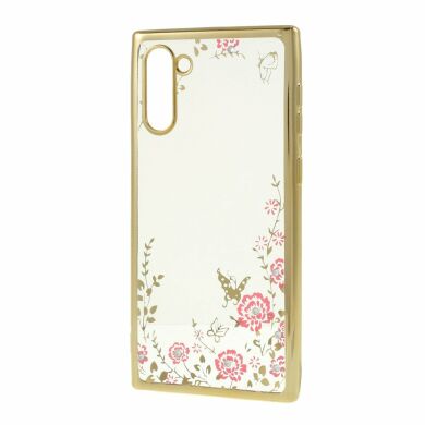 Силіконовий (TPU) чохол Deexe Shiny Cover для Samsung Galaxy Note 10 (N970) - Gold