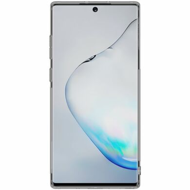 Силіконовий (TPU) чохол NILLKIN Nature для Samsung Galaxy Note 10+ (N975), Grey