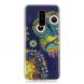 Силиконовый (TPU) Deexe LumiCase для Samsung Galaxy A6+ 2018 (A605) - Colorized Owl. Фото 1 из 6