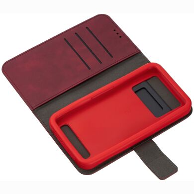 Универсальный чехол 2Е Silk Touch для смартфонов с диагональю 5.5-6 дюймов - Red