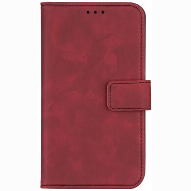 Универсальный чехол 2Е Silk Touch для смартфонов с диагональю 5.5-6 дюймов - Red