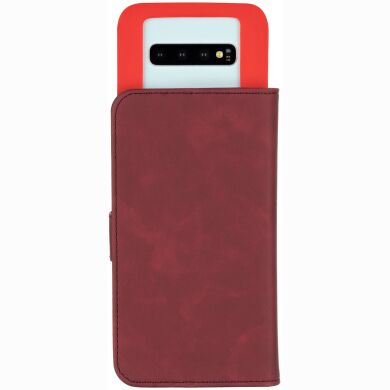 Универсальный чехол 2Е Silk Touch для смартфонов с диагональю 5.5-6 дюймов - Red