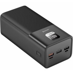 Внешний аккумулятор SWISSTEN Power Line PD100W (40000mAh) - Black