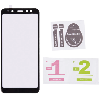 Защитное стекло 2E Basic 3D Full Glue для Samsung Galaxy A8 (A530) - Black