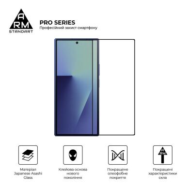 Захисне скло ArmorStandart Pro 5D для Samsung Galaxy Fold 7 - Black