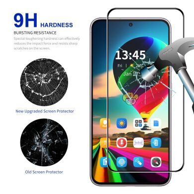 Защитное стекло HAT PRINCE Full Glue Cover для Samsung Galaxy S25 FE (S731) - Black