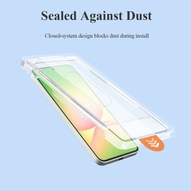 Защитное стекло LEREACH Tempered Glass Full Screen Protector для Samsung Galaxy A57 (A576) - Black