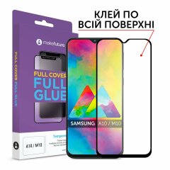 Защитное стекло MakeFuture FullGlue Cover для Samsung Galaxy A10 (A105) - Black