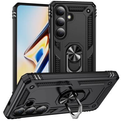 Защитный чехол Deexe Armor Case для Samsung Galaxy S26 - Black