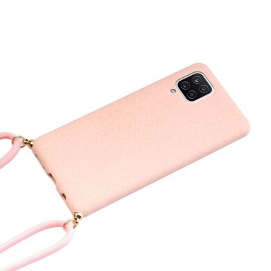 Захисний чохол Deexe Astra Case для Samsung Galaxy A12 (A125) / A12 Nacho (A127) / M12 (M127) - Pink
