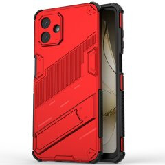 Защитный чехол Deexe Bibercas для Samsung Galaxy A07 (A075) - Red