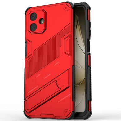 Защитный чехол Deexe Bibercas для Samsung Galaxy A07 (A075) - Red