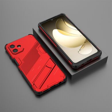 Защитный чехол Deexe Bibercas для Samsung Galaxy A07 (A075) - Red