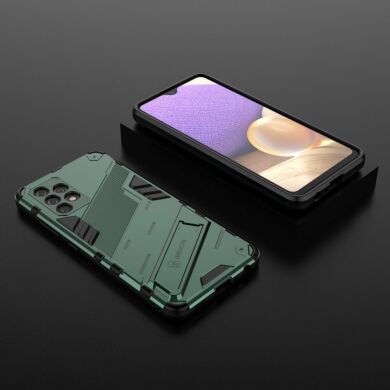 Защитный чехол Deexe Bibercas для Samsung Galaxy A32 (А325) - Green