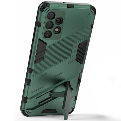 Защитный чехол Deexe Bibercas для Samsung Galaxy A32 (А325) - Green