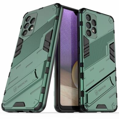 Защитный чехол Deexe Bibercas для Samsung Galaxy A32 (А325) - Green