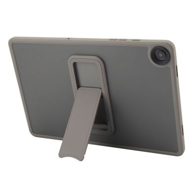 Защитный чехол Deexe Crystal Kickstand для Samsung Galaxy Tab A9 Plus (X210/216) - Grey