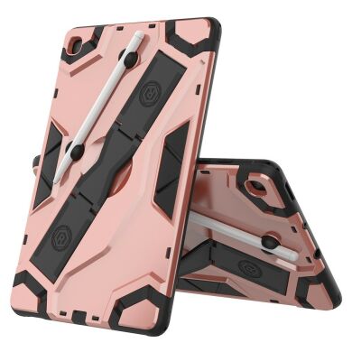 Захисний чохол Deexe Defender Case для Samsung Galaxy Tab S6 lite / S6 Lite (2022/2024) - Rose Gold