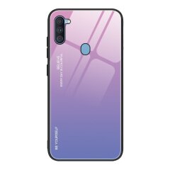 Захисний чохол Deexe Gradient Color для Samsung Galaxy A11 (A115) - Pink / Purple
