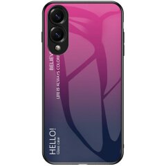 Защитный чехол Deexe Gradient Color для Samsung Galaxy S25 Edge (S937) - Rose