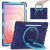 Защитный чехол Deexe Hand Grip для Samsung Galaxy Tab S12 Ultra / S11 Ultra (X930/X936) - Navy Blue