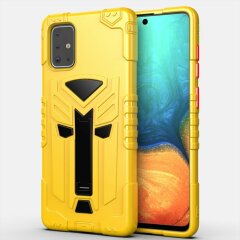 Захисний чохол Deexe King Kong Series для Samsung Galaxy A71 (A715) - Yellow