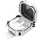 Защитный чехол Deexe Orbit Shield для Samsung Galaxy Buds 4 / Buds 4 Pro - Black / White. Фото 2 из 8