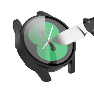 Защитный чехол Deexe Protective Frame для Samsung Galaxy Watch 4 (40mm) - Green
