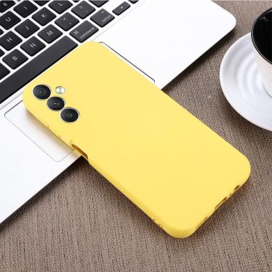 Захисний чохол Deexe Silicone Case для Samsung Galaxy A24 (A245) - Yellow