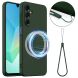 Захисний чохол Deexe Silicone Case with MagSafe для Samsung Galaxy A27 (A276) - Dark Green