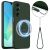 Защитный чехол Deexe Silicone Case with MagSafe для Samsung Galaxy A27 (A276) - Dark Green