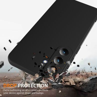 Захисний чохол Deexe Silicone Case with MagSafe для Samsung Galaxy S26 FE - Black