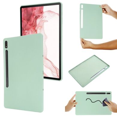 Захисний чохол Deexe Silicone Shell для Samsung Galaxy Tab S10 Plus - Green